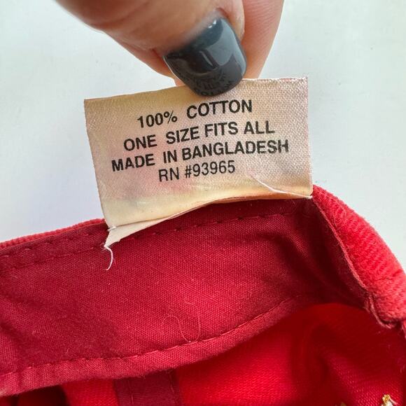 Dale Earnhardt JR #8 All Star Game VTG 2001 Snapback Red Cap Hat Casual NASCAR - Picture 12 of 12